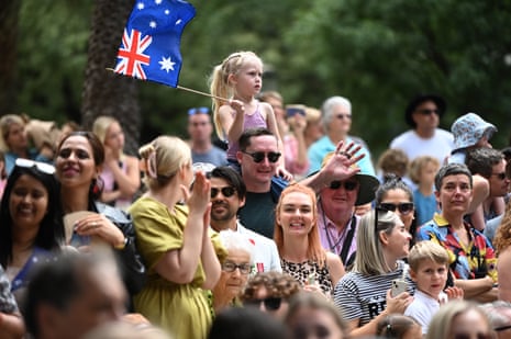 Crowds at Brisbane Anzac Day
