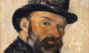 Miracles of scrutiny … detail from Self-Portrait with Bowler Hat (1885–6), which will be in Cézanne Portraits at the National Portrait Gallery.
