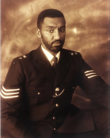 Leroy Logan as a sergeant in the Metropolitan police