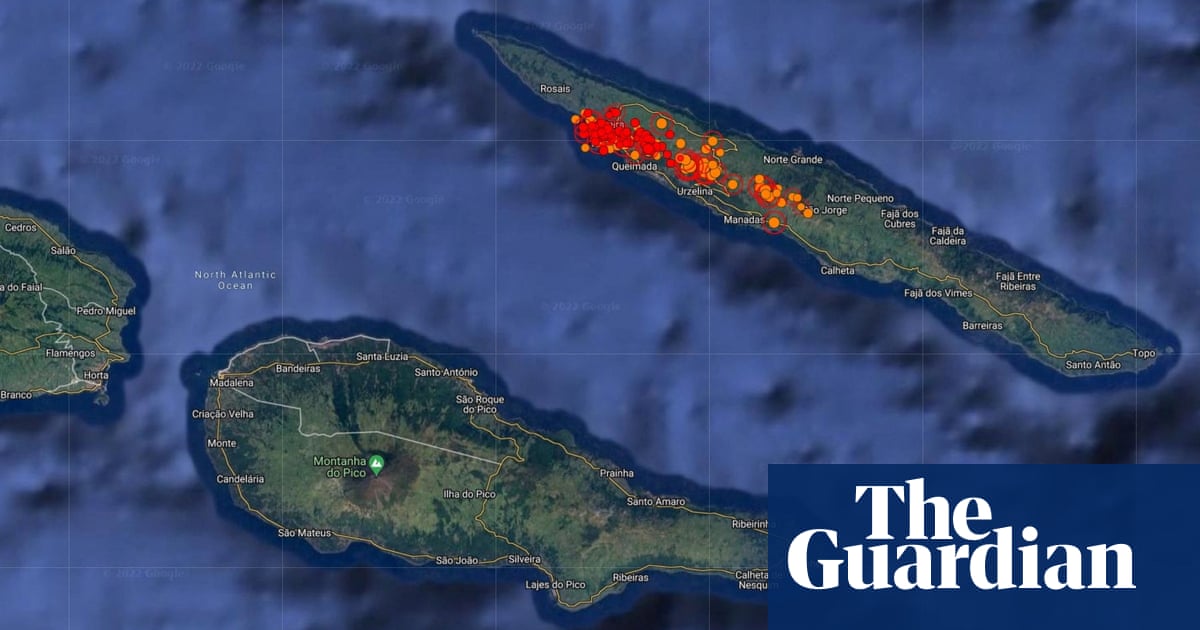 São Jorge island prepares to evacuate amid major earthquake fears
