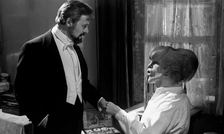 Anthony Hopkins and John Hurt in The Elephant Man.