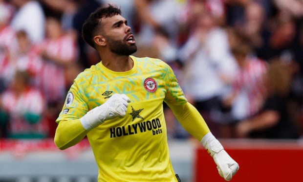 Plenty for Thomas Frank to relish after Ivan Toney’s England call-up | Brentford 1 Brentford goalkeeper David Raya