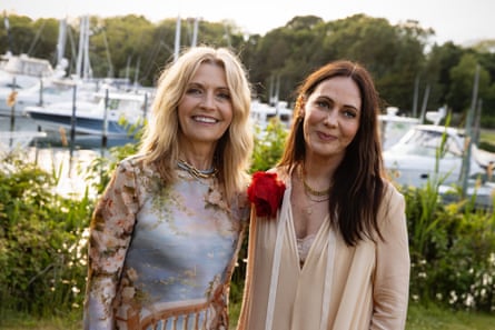 Simone and Nicky Zimmermann at a Zimmermann function in the Hamptons, New York state, in June