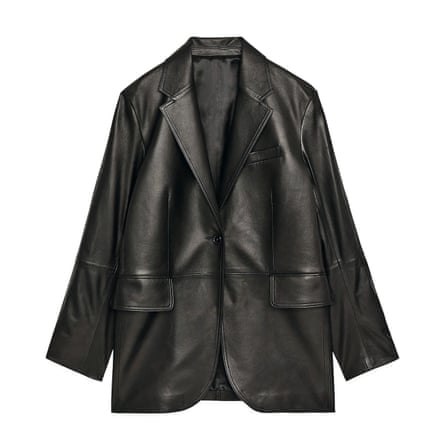 Black Leather oversized