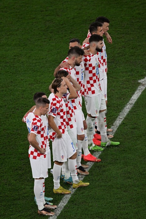 Croatia await yet another inevitable penalty shootout victory.