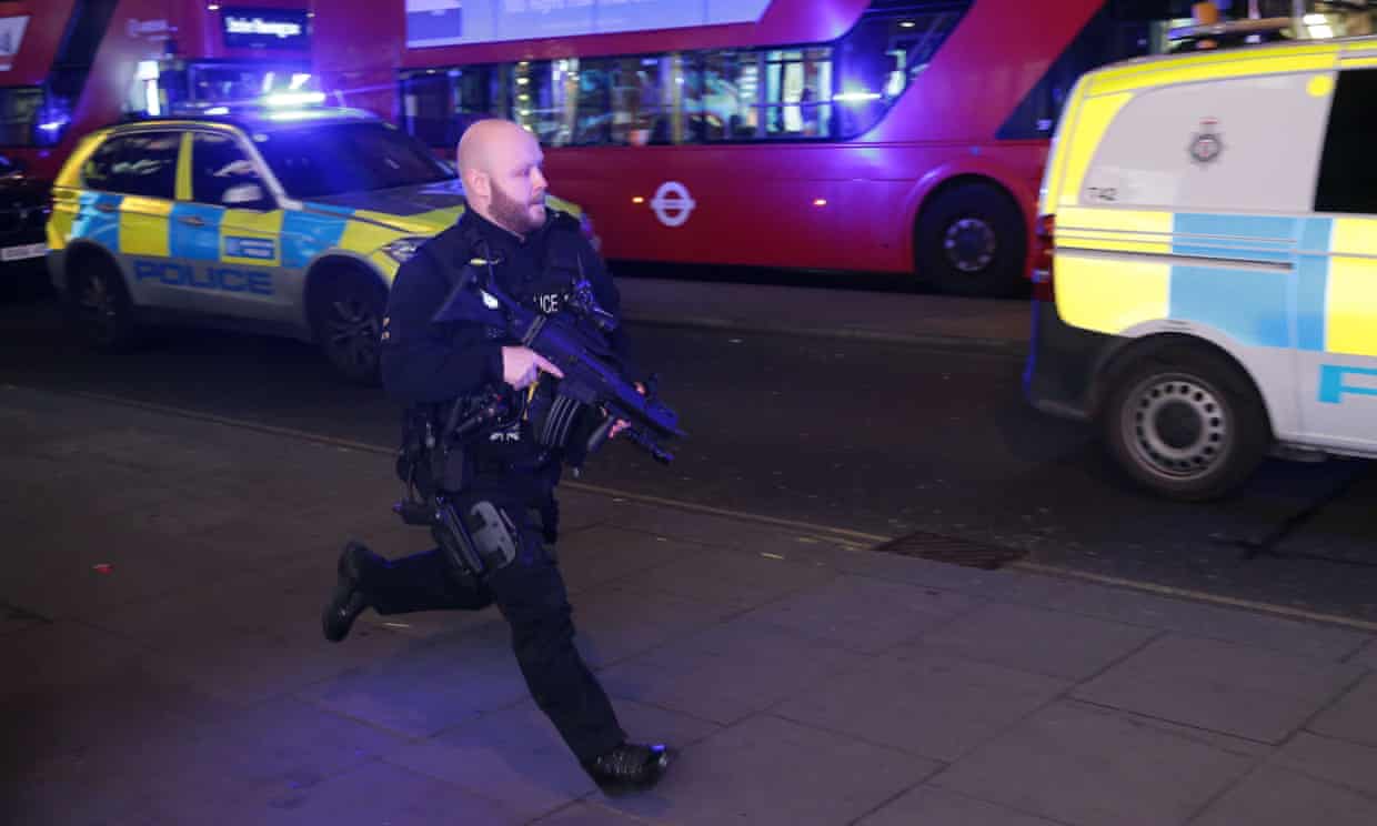 London's Oxford Circus - shots fired