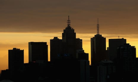 The Melbourne skyline