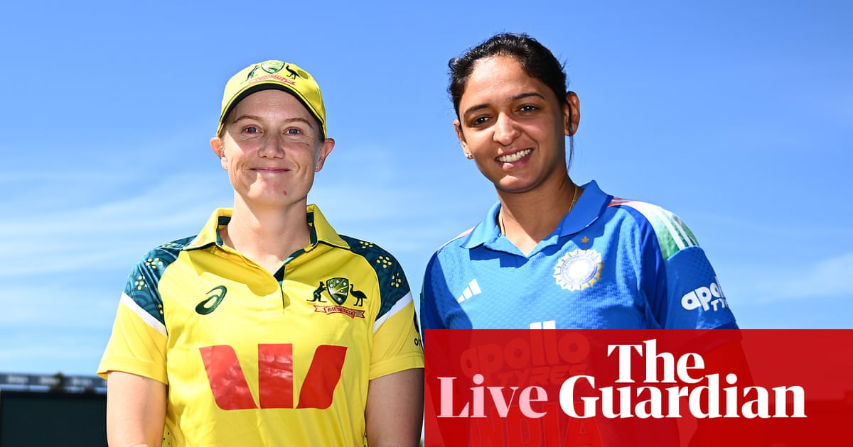 Australia v India: second women’s one-day cricket international – live