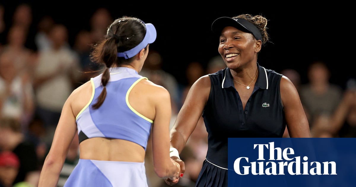 Venus Williams sets Australian Open record at age of 45 but falters with win in sight
