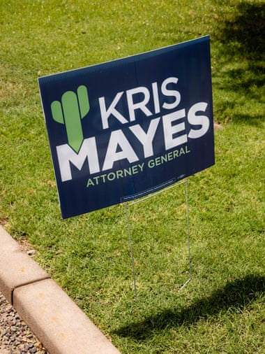 A political poster in grass