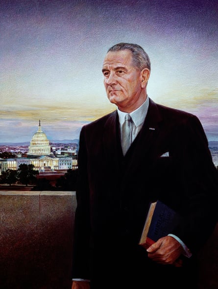 Portrait of Lyndon B Johnson