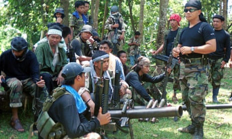 Abu Sayyaf rebels in the Philippines, who have been blamed for years of kidnappings.