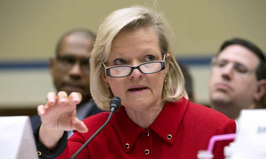 Cleta Mitchcell testifies on Capitol Hill in Washington on 6 February 2014. 