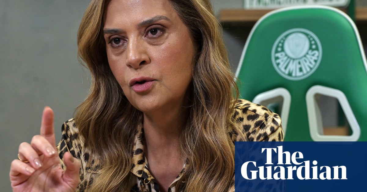 Palmeiras president Leila Pereira: I fought for this. I hope my fight inspires others'