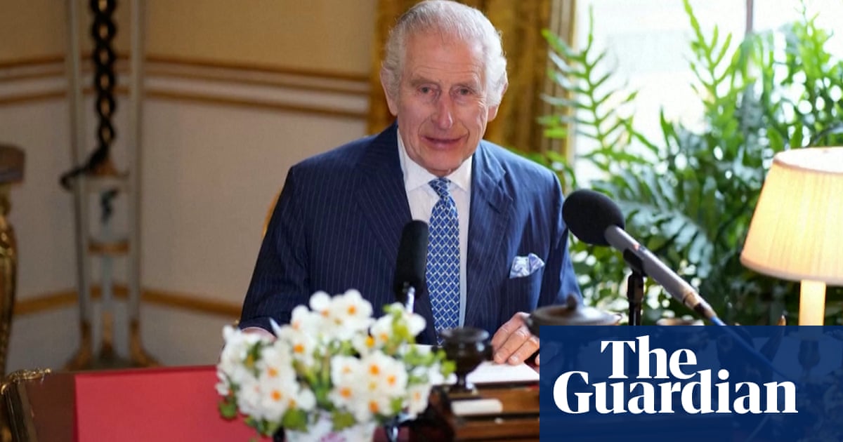 King Charles praises ‘hand of friendship’ in Maundy Thursday audio message | UK news