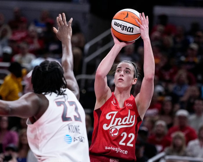 ‘None of that is OK’: Caitlin Clark speaks out against online abuse of WNBA players