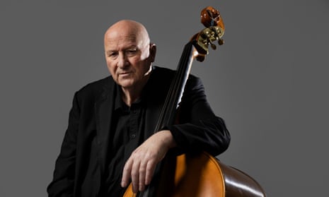 About that bass … Gavin Bryars in his home village of Billesden, Leicestershire. 