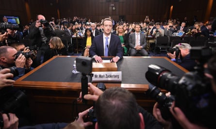 Facebook CEO Mark Zuckerberg testifies before a joint hearing of the US Senate Commerce, Science and Transportation Committee earlier this year.