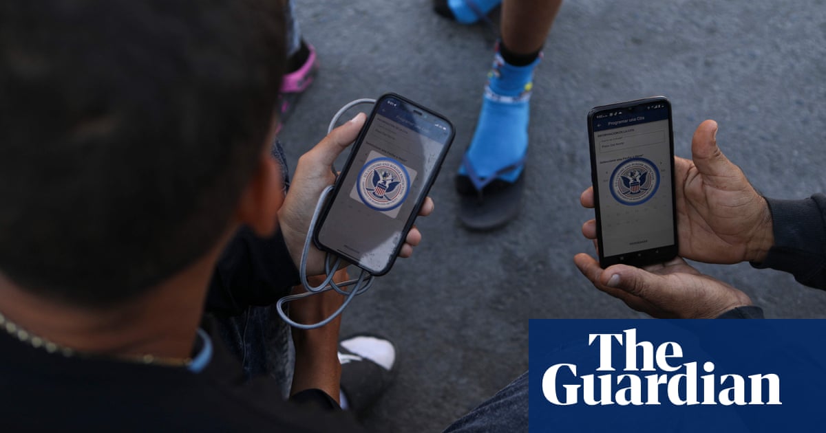 US rebrands immigration app to CBP Home with ‘self-deport’ function | US immigration US rebrands immigration app to CBP Home with ‘self-deport’ function | US immigration