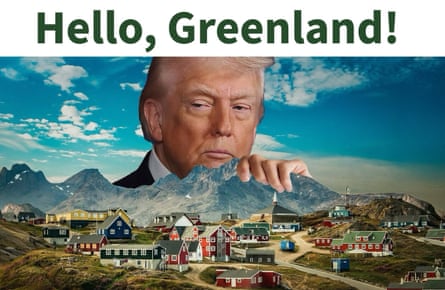 Truth social post of menacing Donald Trump over Greenland saying ‘hello Greenland’