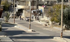 Israeli troops stationed in a village in the Yarmouk Basin in Daraa Governorate as the occupation of Syrian territory continues to expand