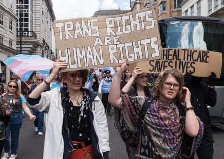 'Trans rights are human rights'