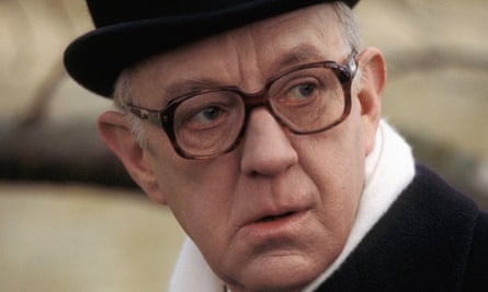 Alec Guinness in Tinker Tailor Soldier Spy.