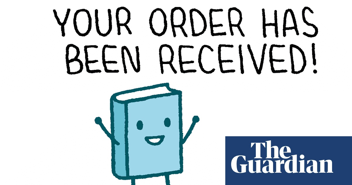 Tom Gauld on ordering books online – cartoon