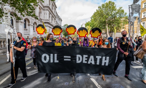 Extinction Rebellion protesters, London, 8 September 2020.