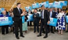 Labour’s Claire Ward elected first mayor of East Midlands as Sunak gets boost in Tees Valley after Tory losses – live