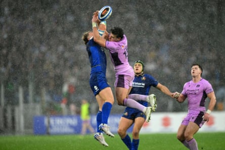 Scotland compete against Italy