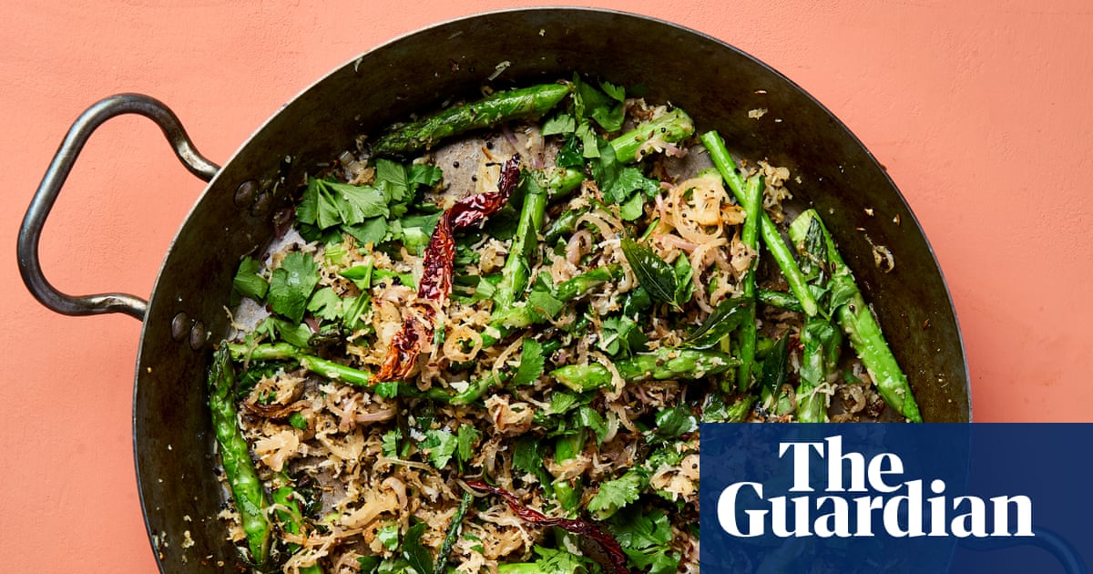 Thoran and chaat: Romy Gill’s Indian-style asparagus recipes