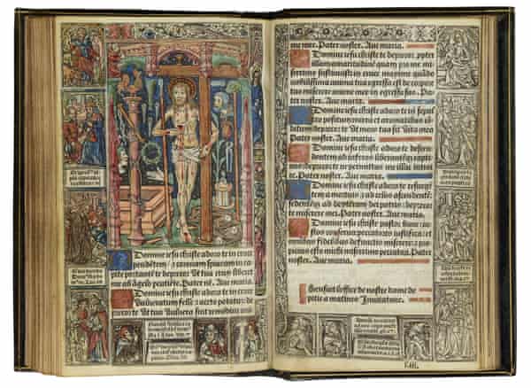 Medieval book of hours from William O’Brien’s library.