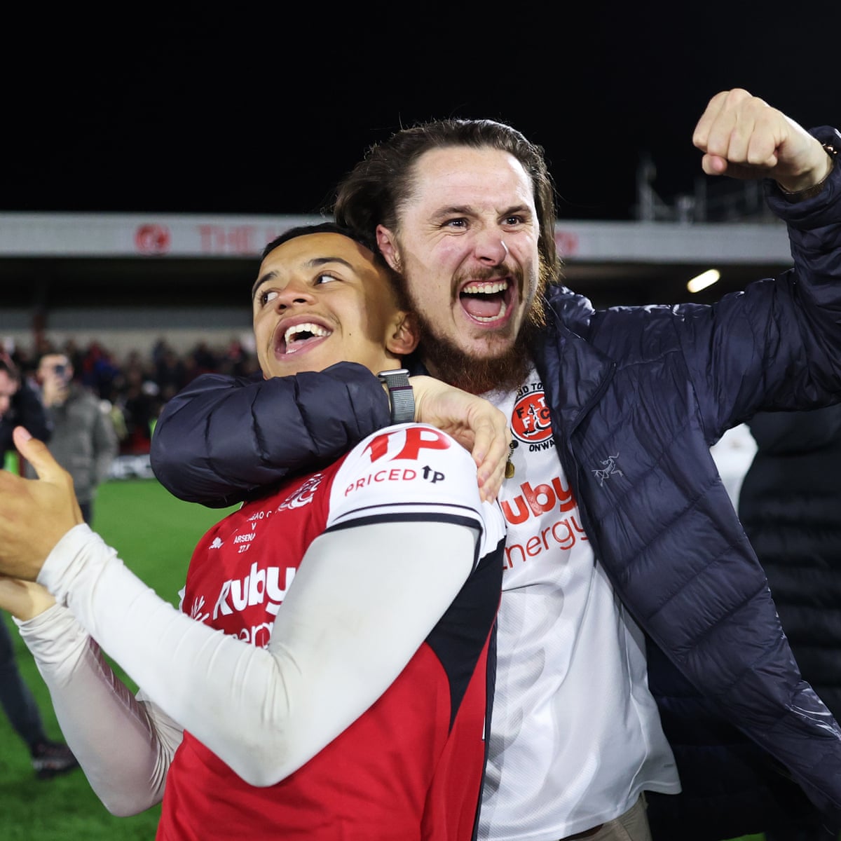 Fleetwood upset Arsenal in Carabao Cup