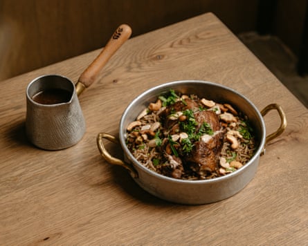 Spiced chicken with rice