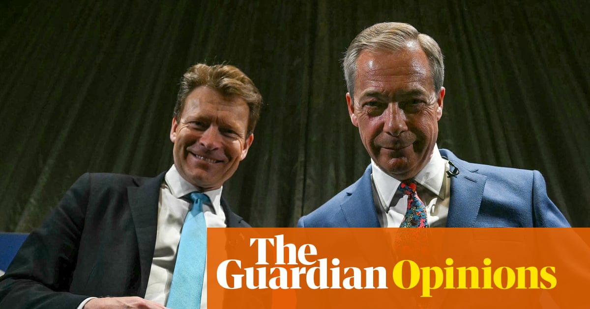 Tice steps up for Farage over past racism claims – and gets nothing in return | John Crace