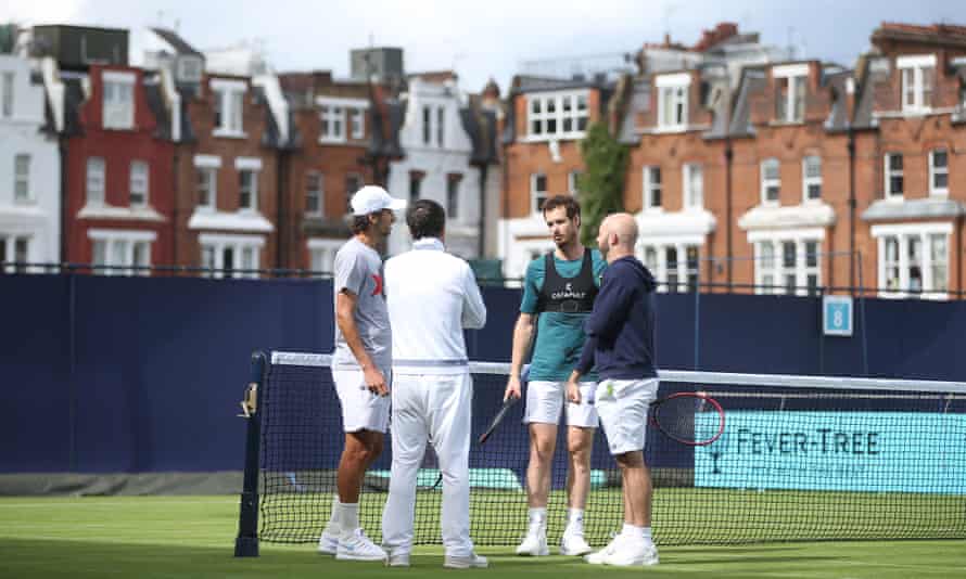 Feliciano López trained with Andy Murray this week in preparation for their doubles match at Queens.