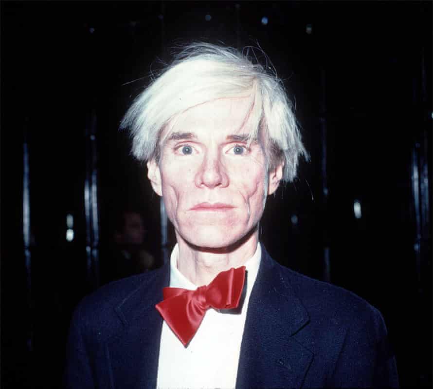 A bewigged Andy Warhol at Studio 54 in New York City, October 1981.