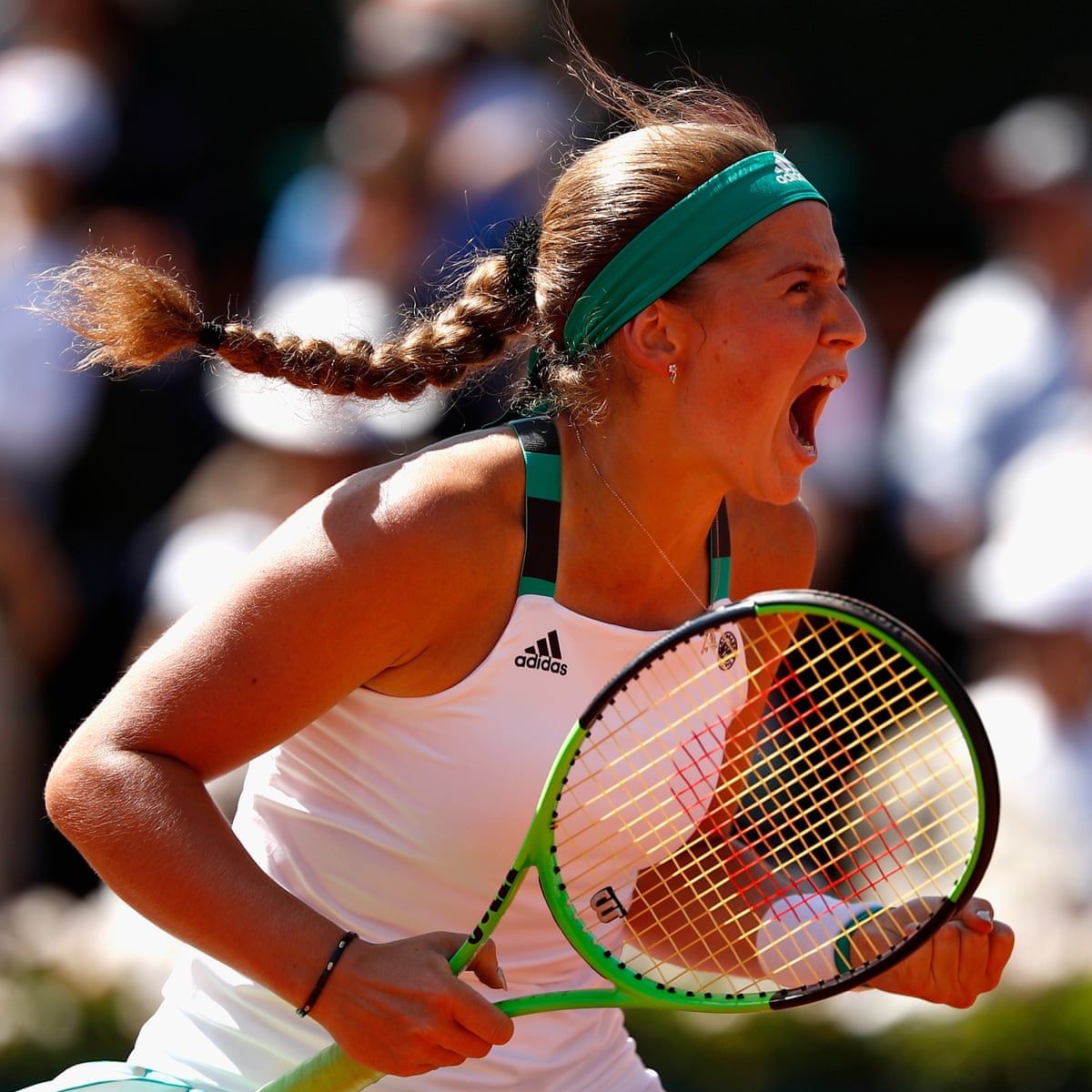 French Open 2017 Women S Final Live Jelena Ostapenko Beats Simona Halep In Three Sets Tennis Sport Express Co Uk