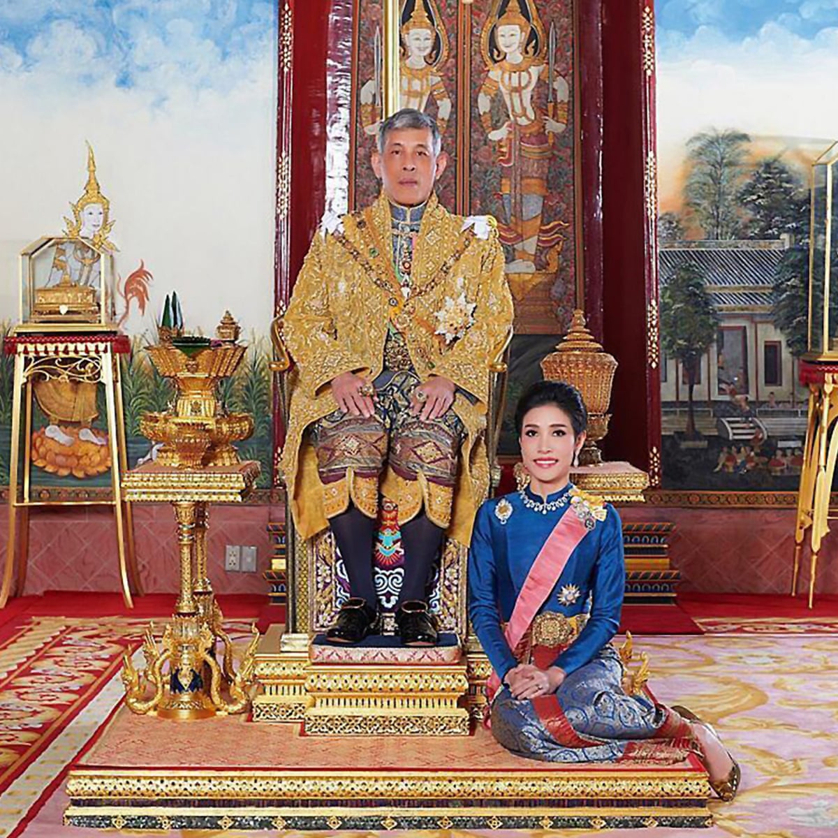 Thai king reinstates royal consort a year after 'disloyalty ...