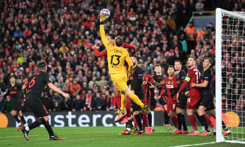 Jan Oblak helped Atlético Madrid to a famous victory at a packed Anfield, which included Spanish fans when coronavirus was beginning to spread quickly in Europe.