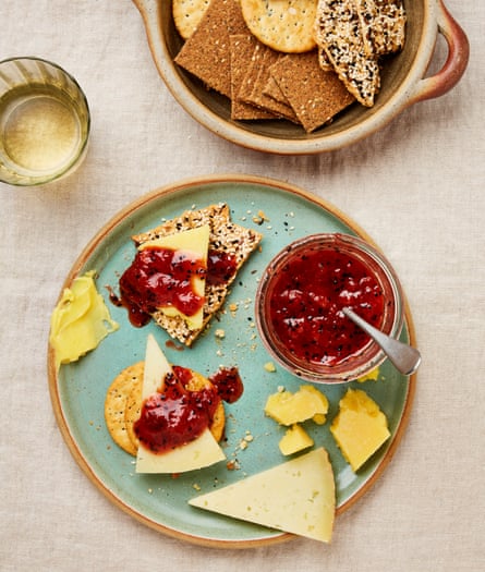 Lerato Umah-Shaylor’s strawberry and scotch bonnet jam with nigella seeds.