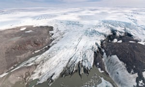 The Greenland ice sheet south of Ilulissat