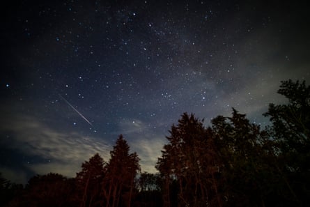 The sky over Hawnby in the North York Moors.