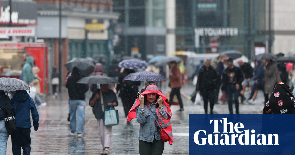 Homes damaged as storms follow heatwaves in England and Wales