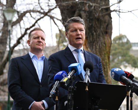 Australian politics live: Burke rubbishes claims of ‘mass migration’ and denies One Nation influenced Labor’s policy