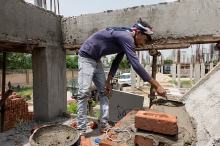 Inder Kumar, 25, hails from Chattarpur, Madhya Pradesh, and works as a contract labourer. He recently endured over a week of fever brought on by heat stress.
