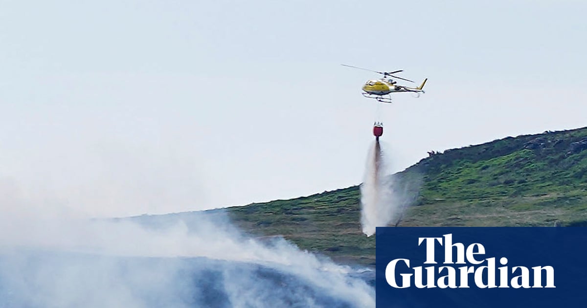 Conwy villagers flee homes as wildfires burn in Wales and England