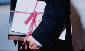 Lawyer with brief