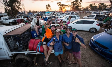 The Goondiwindi Plucked Duck B&S ball in Queensland in 2019.